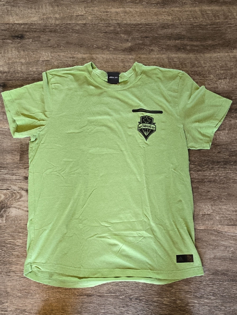 adidas Seattle Sounders Men's Short Sleeve Tee - Lime